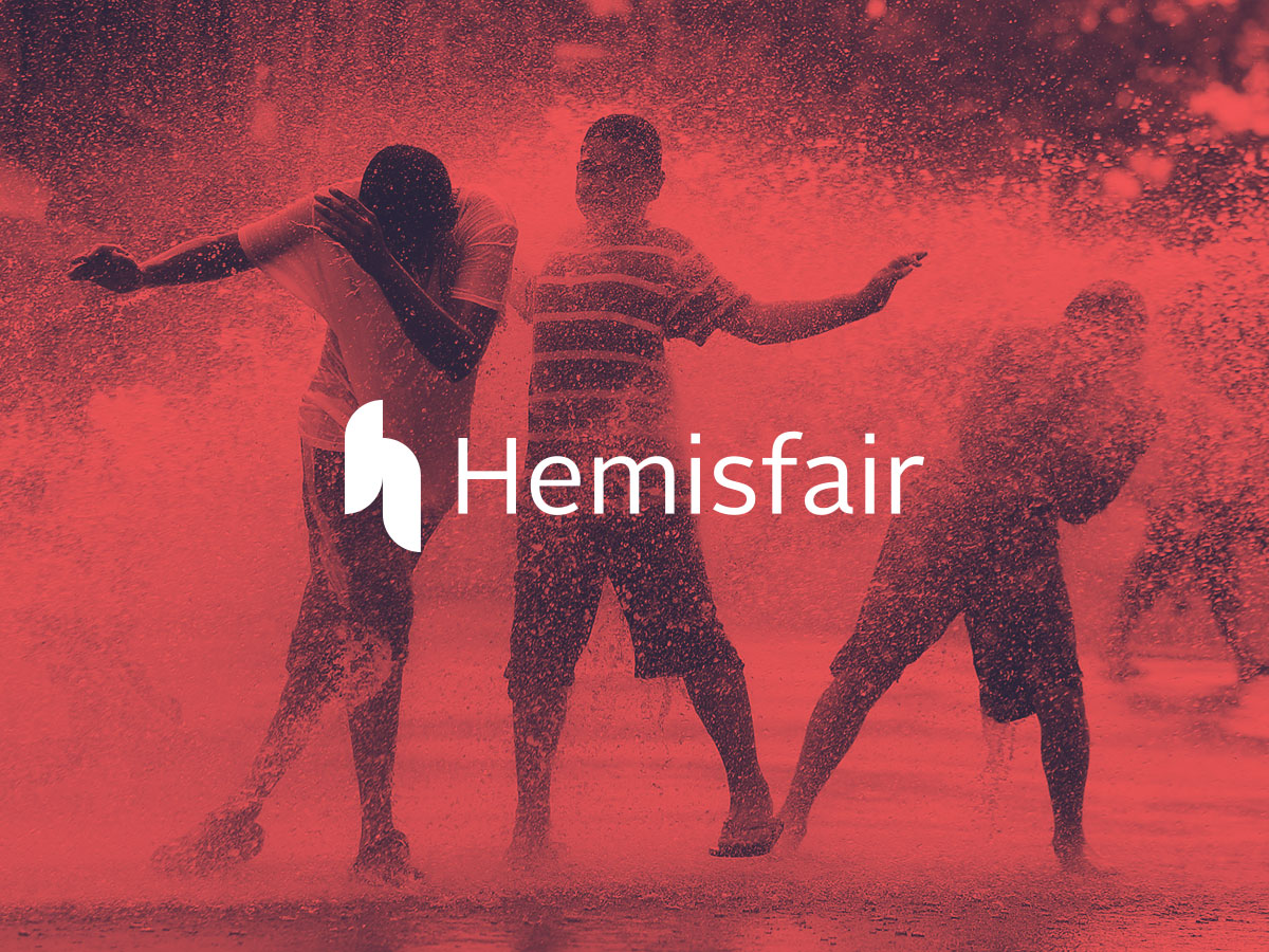 Hemisfair logo designed by Heavy Heavy
