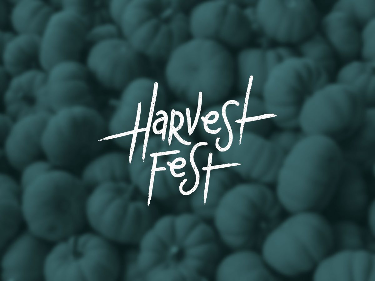 Hemisfair's Harvest Fest logo designed by Heavy Heavy