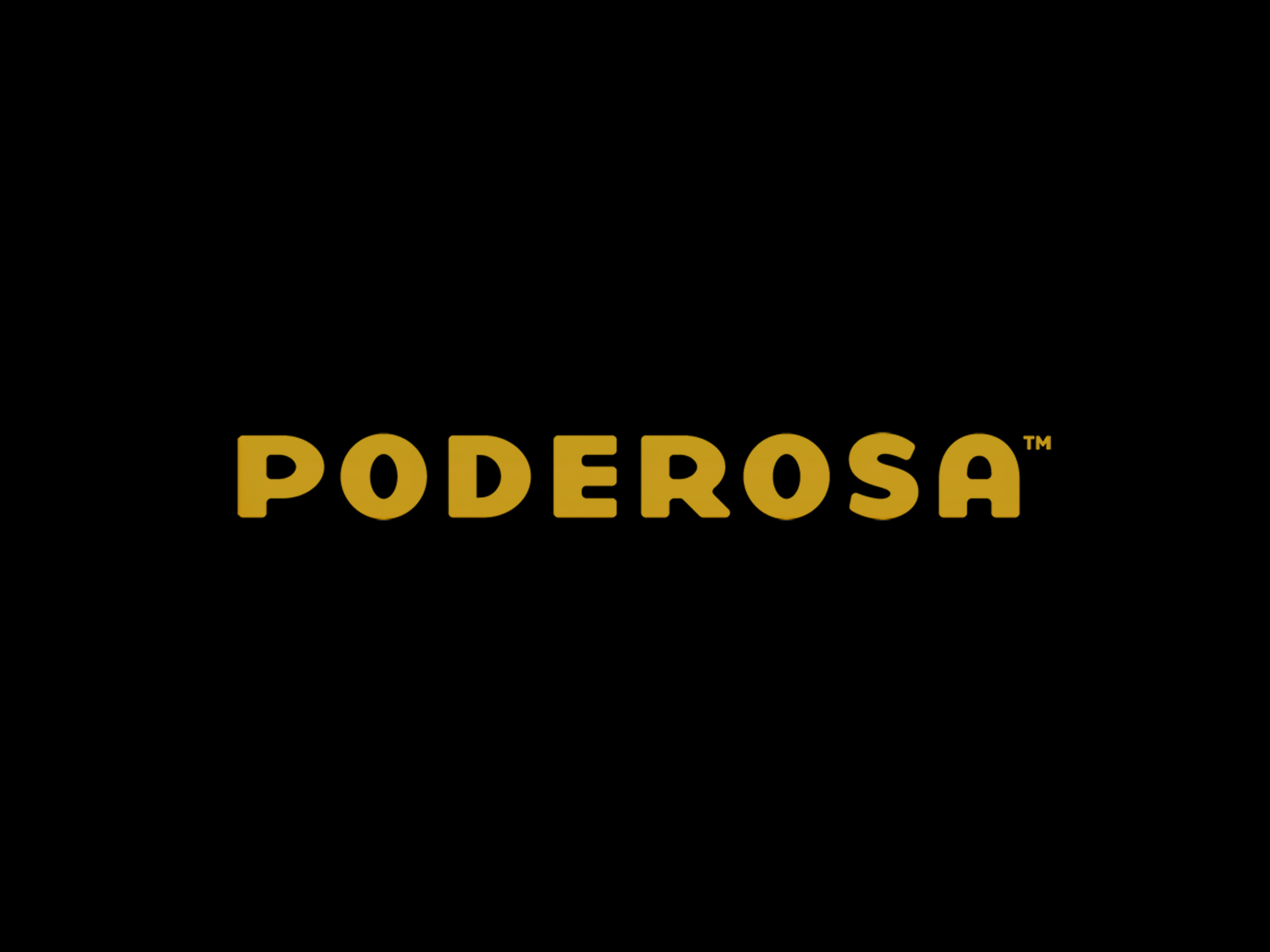 Project Poderosa Logo designed by Heavy Heavy