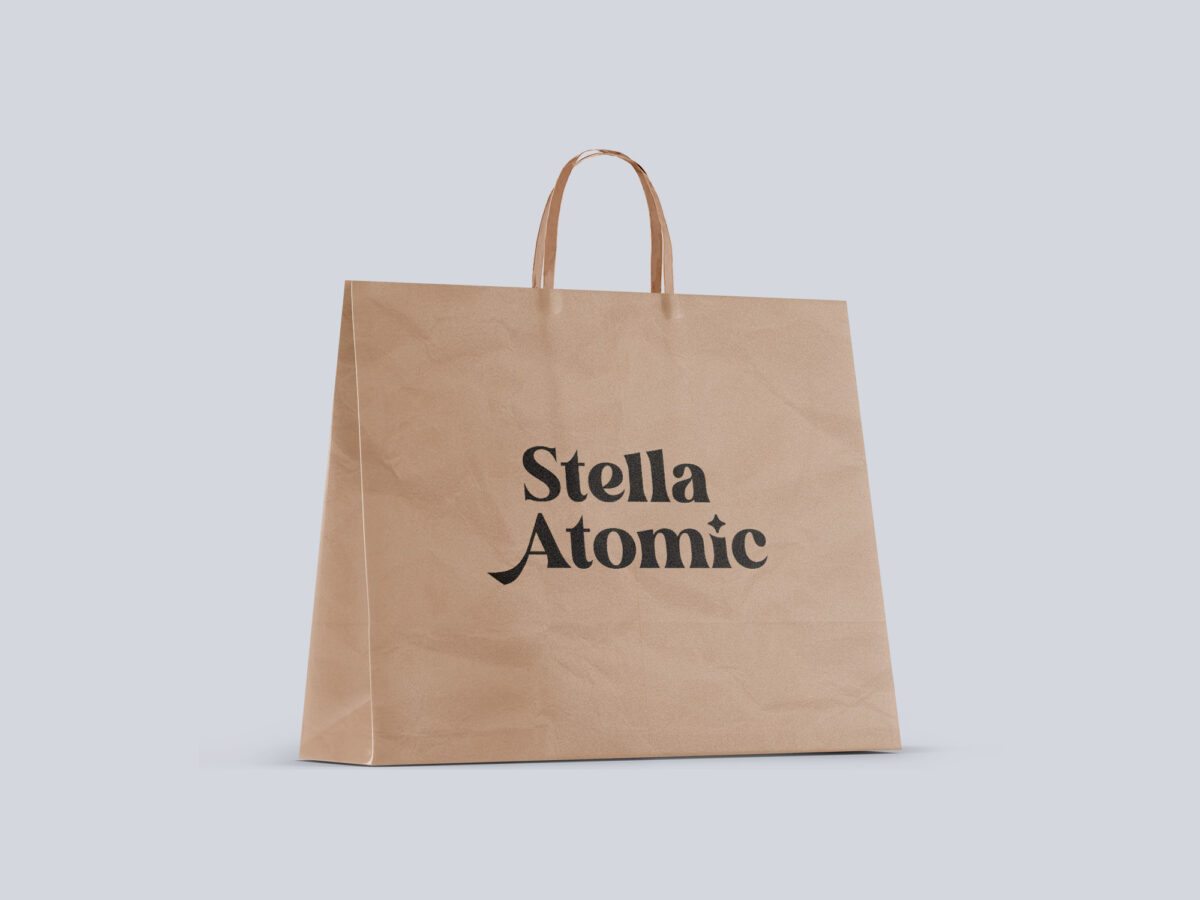 Stella Atomic Logo designed by Heavy Heavy